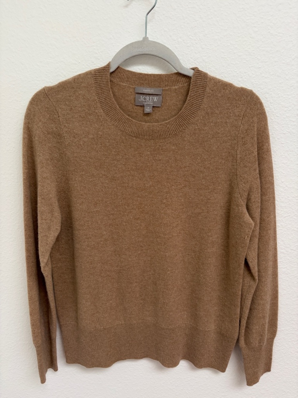 J. Crew Women's Crewneck Sweater in Brown
